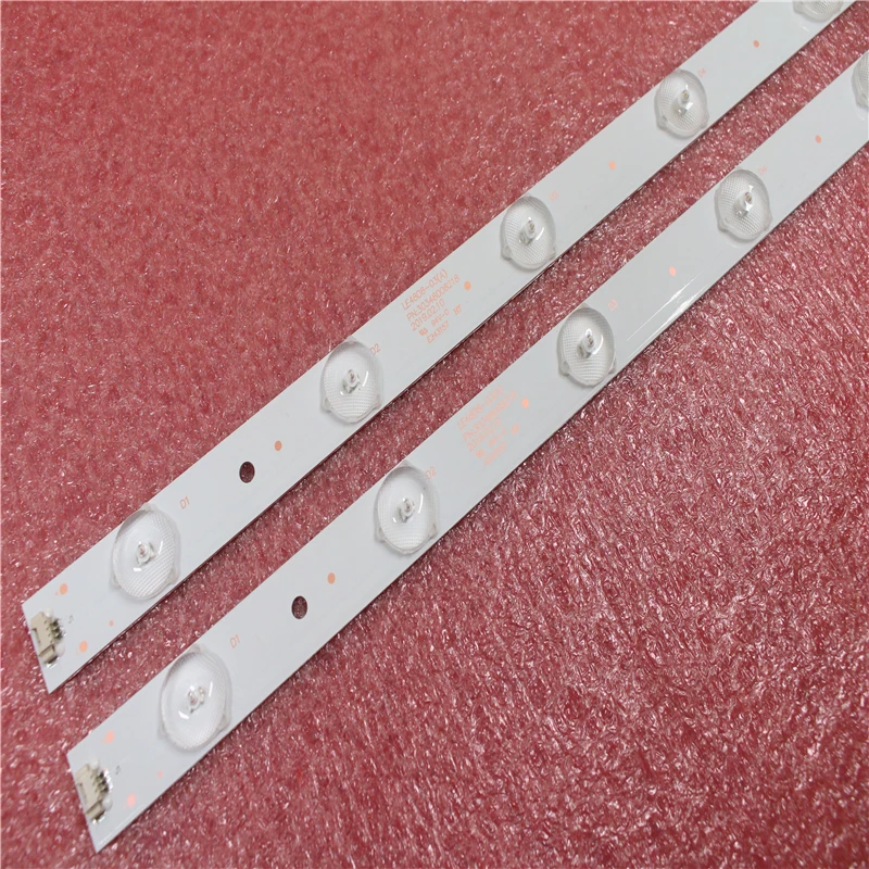 

LED Backlight Strip 8 Lamp for Haier 48"TV HITACHI 48C6 LS48H310G LE48G520N LE48D8-03(D) 30348008220 LE48B510F LSC480HN10