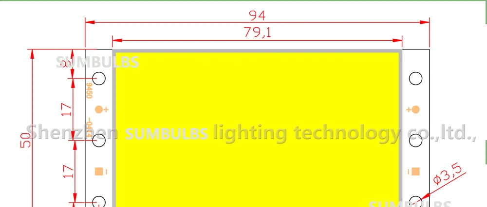 LED COB Bar Runde Lichtquelle 12V DC Birne Chip Mix Größe 2-200W LED Streifen Rot blau Warm Natur Kalt Weiß DIY Licht Lampe – Detail 12