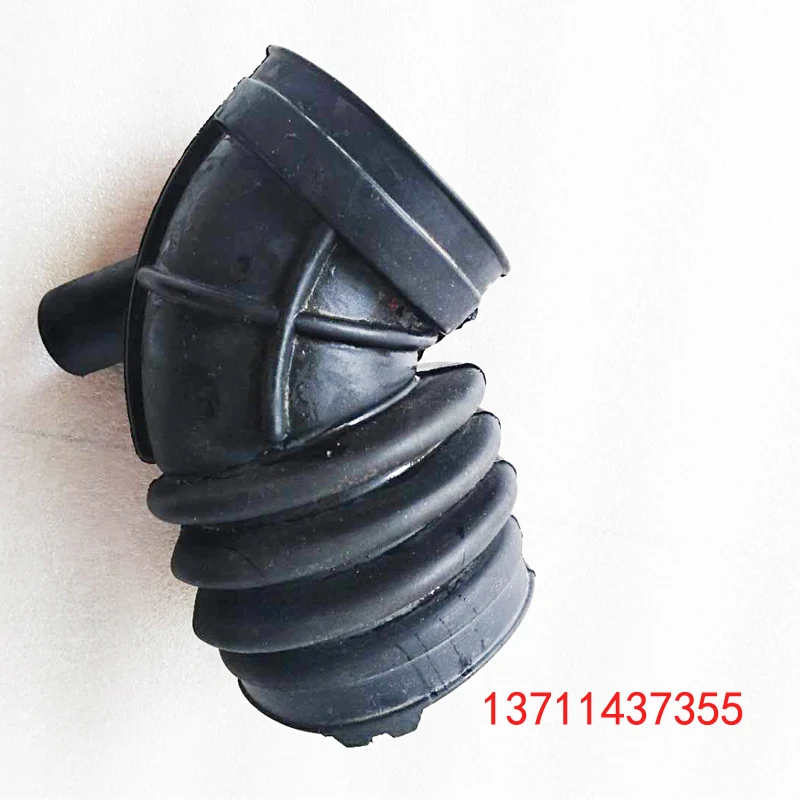 13711437355 for BMW 3 SERIES E46 316 318 PETROL TUBE ELBOW AIR INTAKE BOOT 1437355