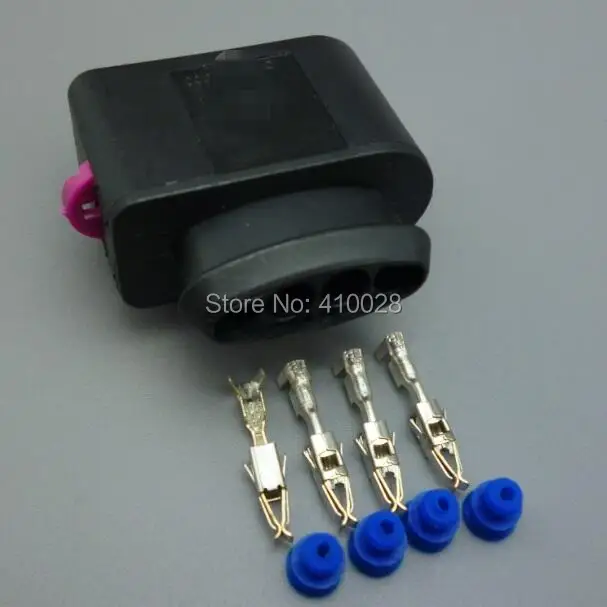 shhworldsea 5sets 4 Way female 4B0973724 Ignition Coil Connector Repair Kit Case For A4 A6 VW Passat 1J0 973 724 1J0973724