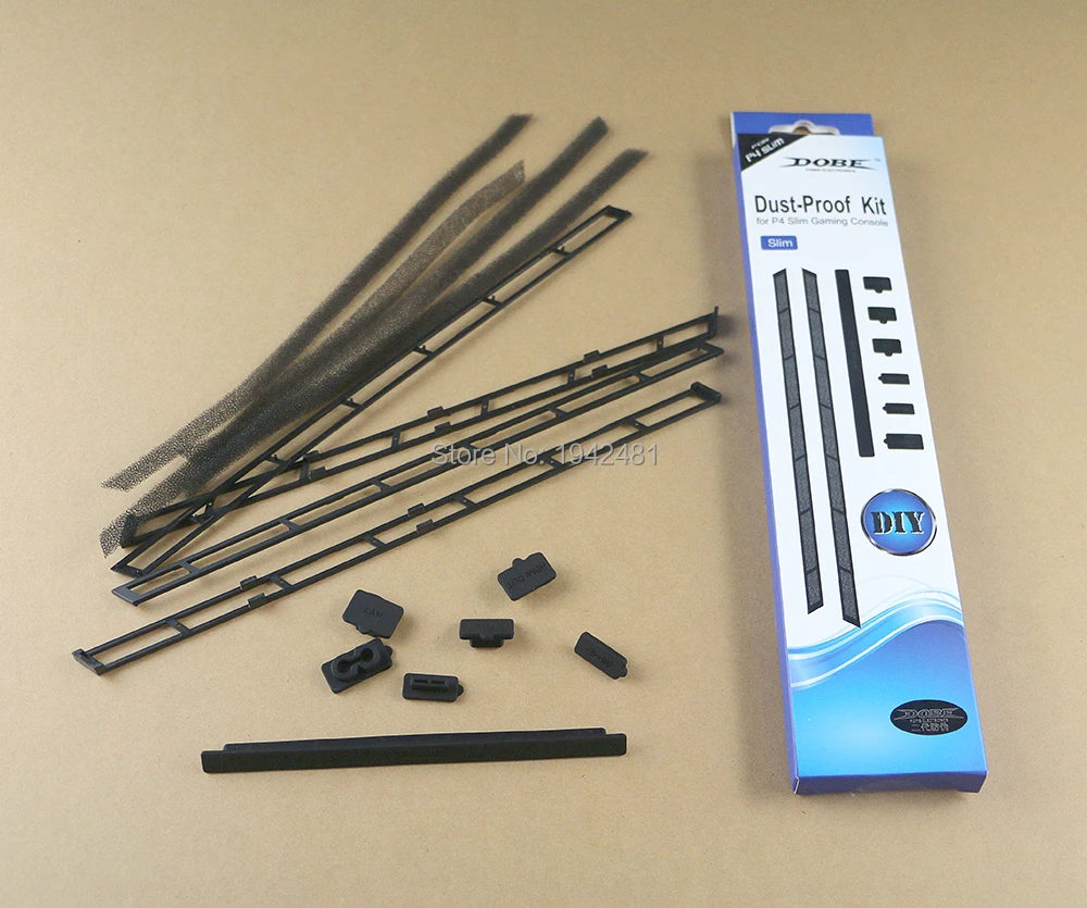 プレイステーション4,ps4スリム,ゲームコンソール,1セットに適した防塵キット