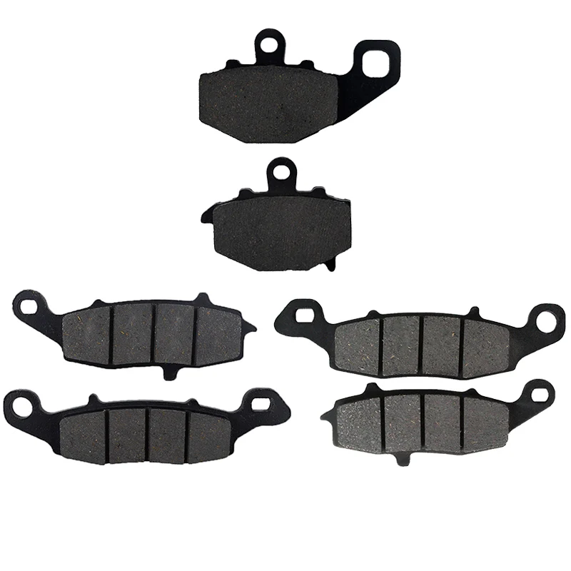 Motorcycle Front Rear Brake Pads Discs Kit For KAWASAKI ER6F EX650 ER6N ER650 2006-2011 KLE650 Versys 2007-2011 Z750S ZR750