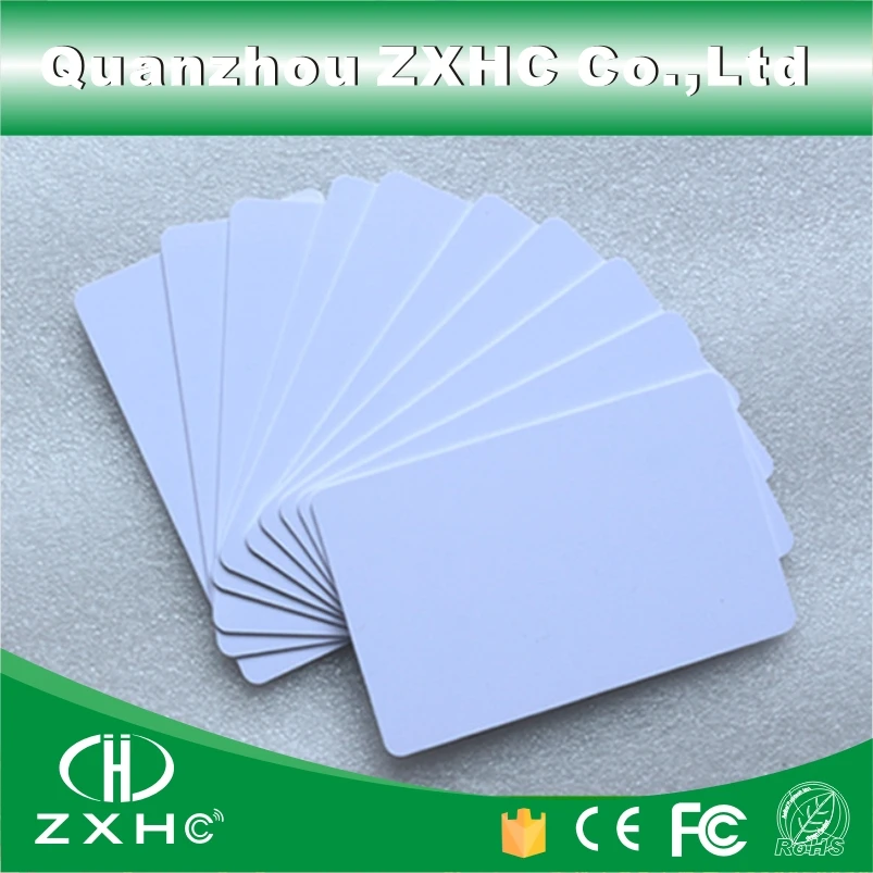 (10pcs/lot) T5577 Writable Reusable White Copy Cards For ID EM4100 Tk4100 RFID 125 Khz PVC Material Waterproof