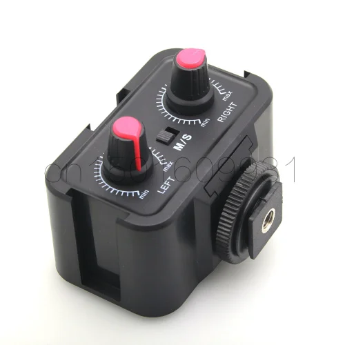 Dslrカメラおよびカムコーダー用のステレオおよびデュアルモノラルWS-V2 mm入力を備えた3.5チャンネルユニバーサルマイクオーディオアダプターミキサー