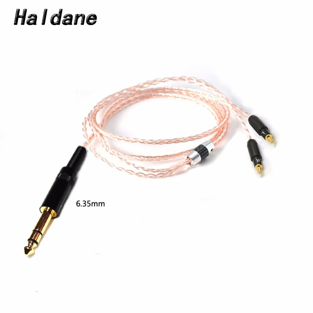 Free Shipping Haldane 4pin XLR Balanced/6.35mm Upgrade HIFI Cable Replacement Audio Cable for ATH ESW750 ESW950 ES770H 990H