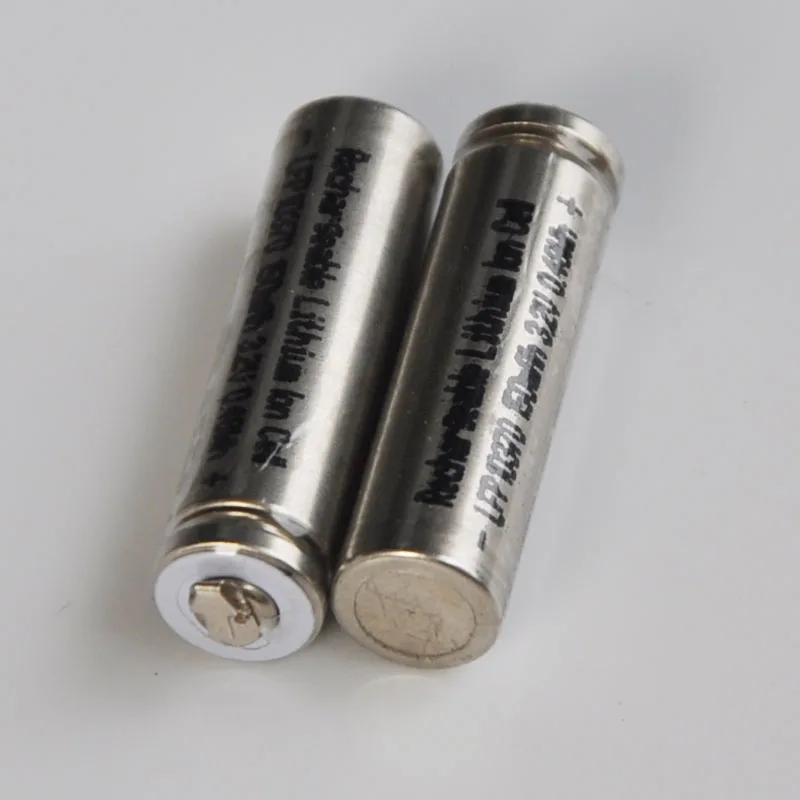 US 2-10PCS LiFePo4 10370 3.2V 150mAh Max 5C di Scarico Con Collegamento Scheda Per IQOS di Ricambio batteria