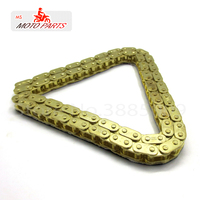 T8F#102/104/108 links GOLD O-RING chain ATV MINI dirt bike/pit bike  can choose thelinks you want