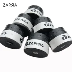 10pcs ZARSIA sticky perforated tennis Overgrip,breathable Badminton Grip,tennis overgrips (Black)