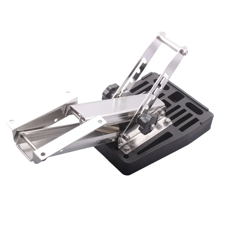Boot zubehör marine edelstahl 2 Strokes Kicker Außenbordmotor Halterung Heavy Duty für Marine Boot