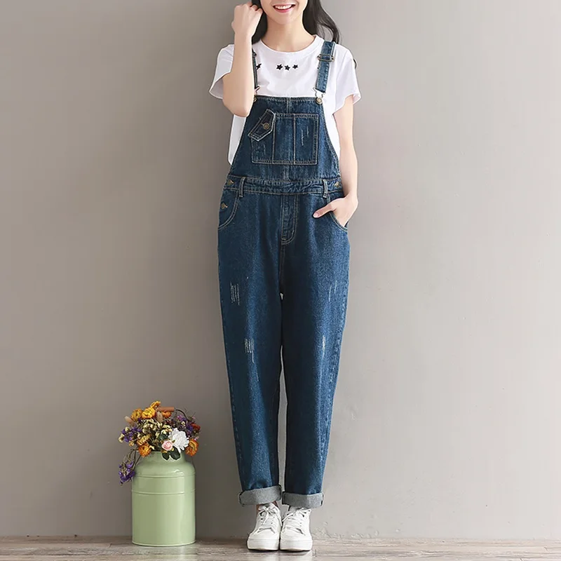 Salopette en jean pour femmes, salopette en Denim, combinaisons pour femmes, 2018, mode, combinaison d'hiver, DD1639, 2018