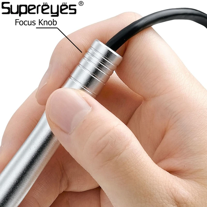 Supereyes B005 Digital Microscope 200X Dental Endoscope Camera USB Microscope Otoscopio Video Loupe Magnifier Biological Study