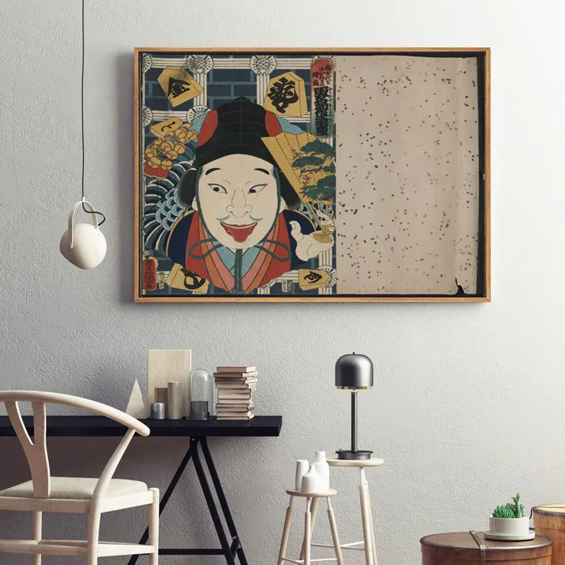 Japanese Style Traditional Posters Canvas Paintings Wave Kanagawa Wall Art Pictures For Living Room Study Room Morden Home Decor