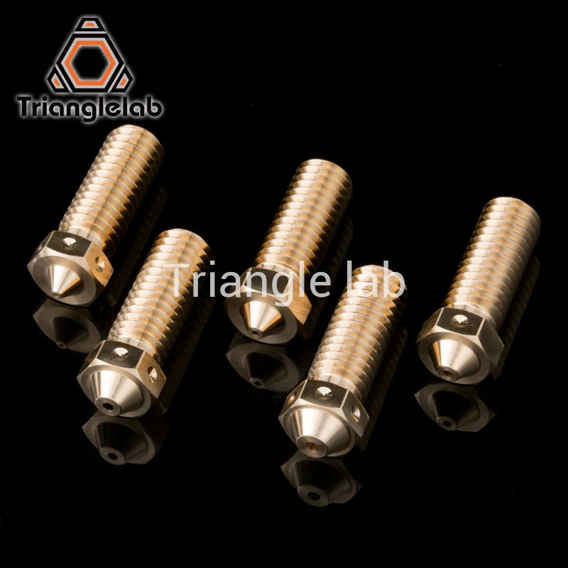 Boquilla volcánica de latón de alta calidad R trianglelab para impresoras 3D hotend para hotend volcán 、 KIT CHC PRO 、 RAPIDO UHF HOTEND