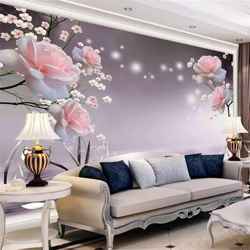 wellyu-papel-de-parede-personalizado-hd-bela-rosa-tv-fundo-da-parede-personalizado-grande-mural-decoracao-para-casa-papel-de-parede-para-quarto