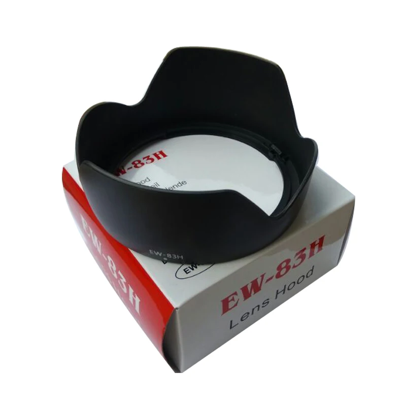 EW-83H Flower Shape Camera  Lens Hood LC-77 For Canon 5D2 5DII 5D3 5DIII EF 24-105 mm f/4L IS USM DSLR Lens with package box