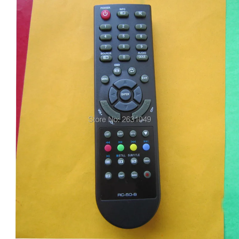 lekong remote control suitable for npg LCD LED HDTV TV Remote Control RC-50-B NLD 1966b