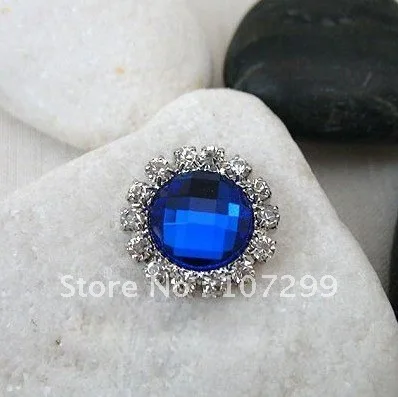 FREE SHIPPING -- Dark Blue New Arrival A-Grade Rhinestone Circle Diamante Cluster Craft DIY