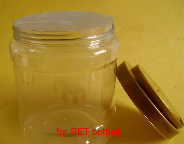 Imagem -02 - Selo de Folha de Alumínio 54 mm para Garrafa Plástica Folhas de Alumunim por Indução para Pet pe pp Hdpe Gakconjunto com 1000 Peças