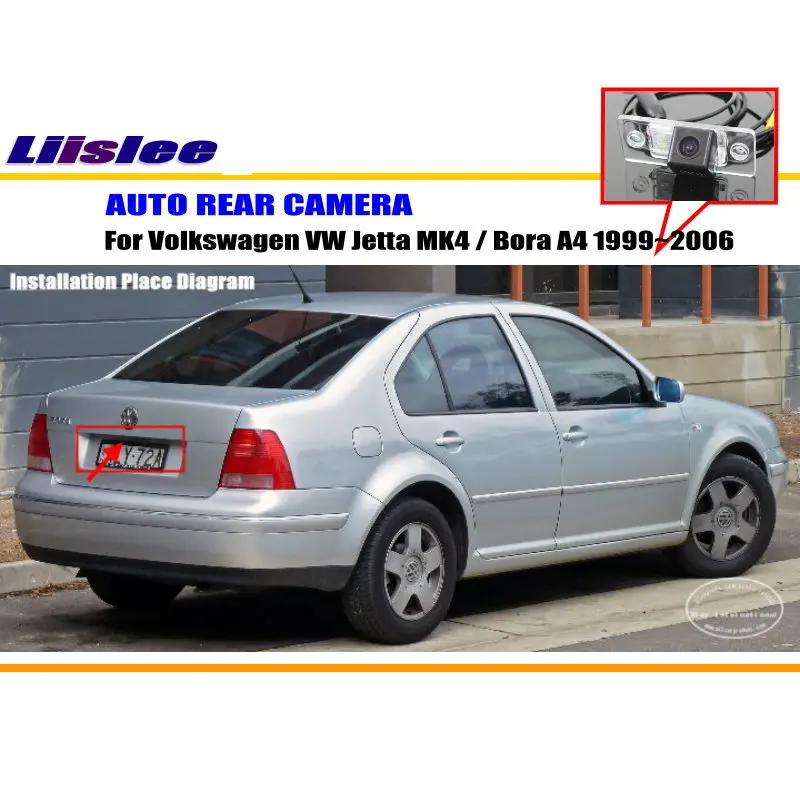 ل Volkswagen VW Jetta MK4 1999-2009 سيارة الرؤية الخلفية كاميرا الرؤية الخلفية احتياطية الظهر وقوف السيارات HD CCD كام اكسسوارات عدة