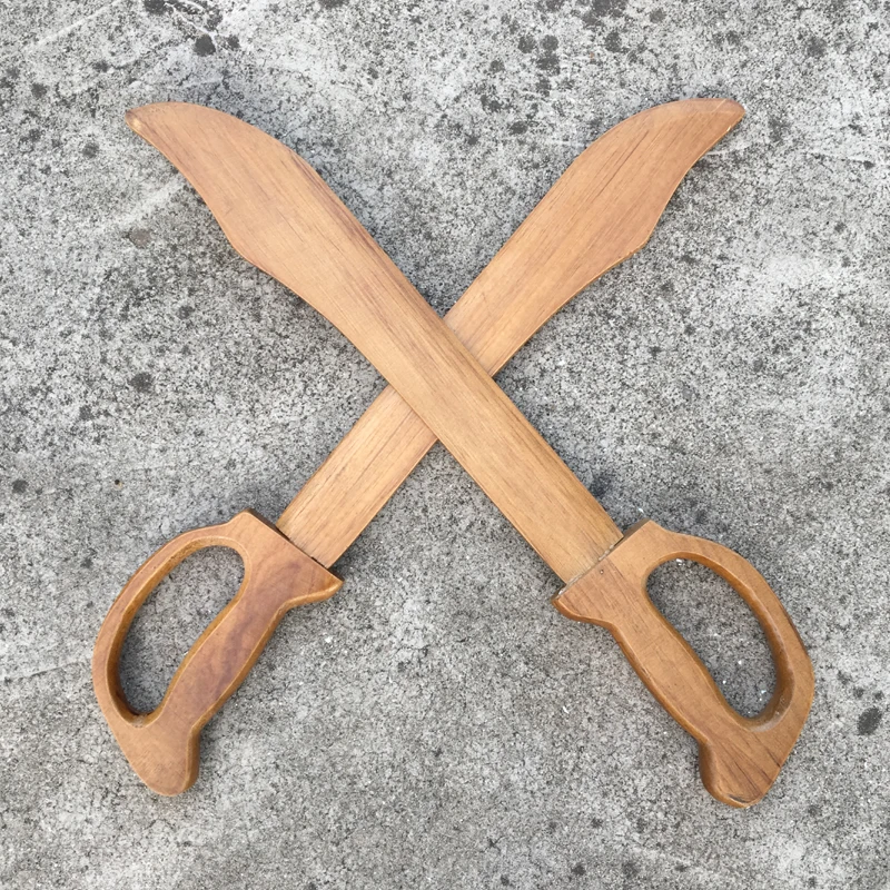 

Lucamino a pair of Wing Chun wood knife Yongchun hardwood knives, Adult martial arts practise and training swords, Children toys