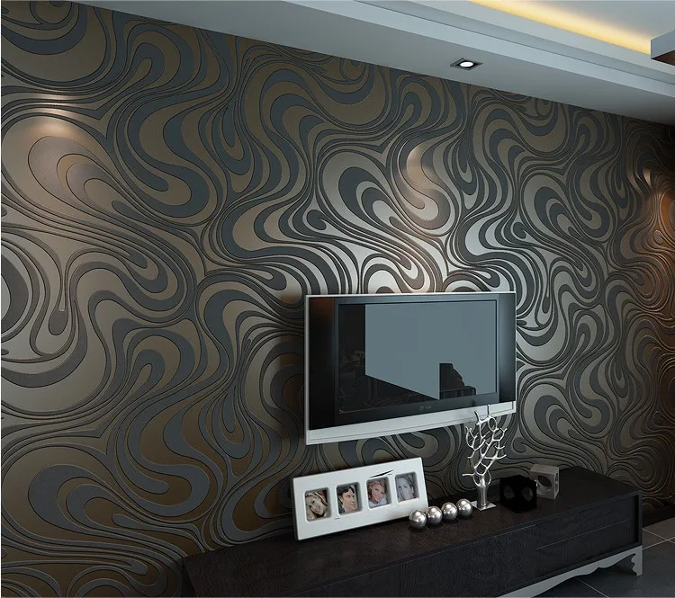 

wallpaper rolls Papel de parede Sprinkle gold murals damask wall 3D Brick Wallpaper Modern Brick Stone Pattern Paper