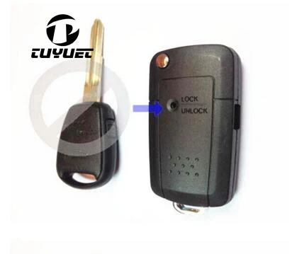 

Uncut Blade Key Case For Hyundai Accent 1 Button Modified Folding Flip Remote Key Shell for Kia Qianlima