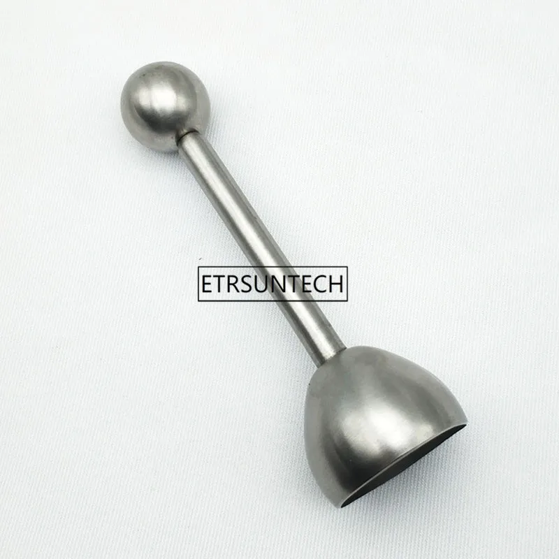 Stainless Steel Boiled Egg Opener Handheld Egg Cracker Separator Metal Egg Cutter Separator Kitchen Gadgets 50pcs