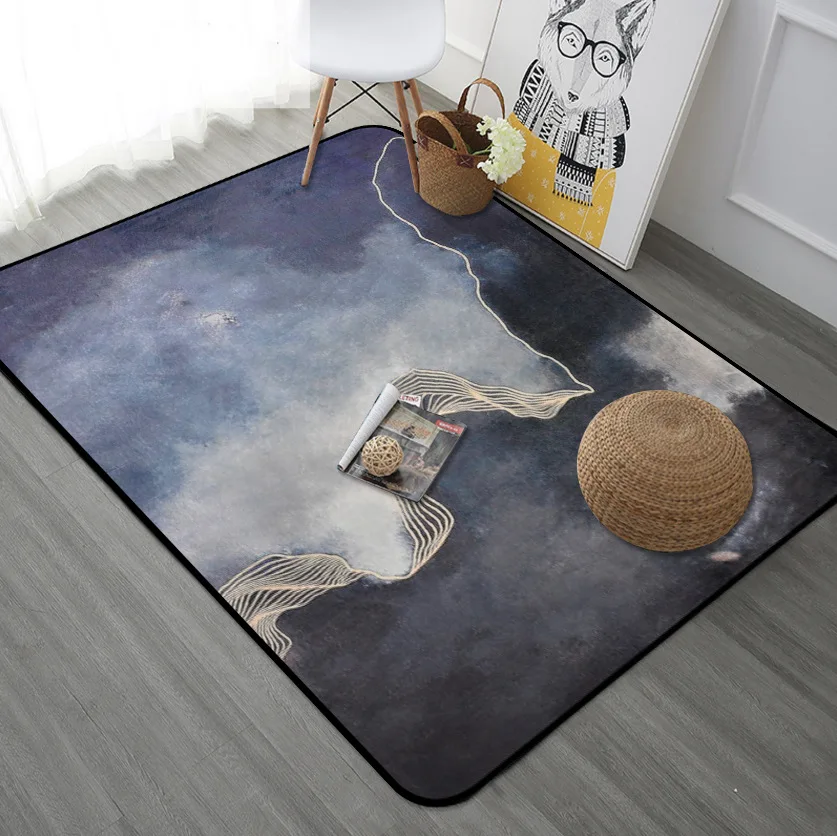 

New Nordic Fashion Carpets For Living Room Bedroom Carpet Sofa Coffee Table Soft Big Area Rugs Kids play Home Decor Floor Mats