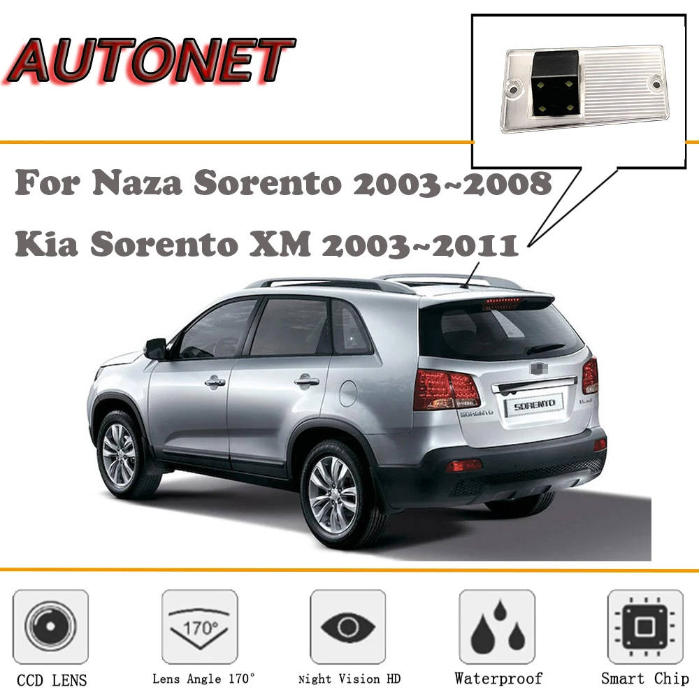 

AUTONET Rear View camera For Naza Sorento 2003~2008 Kia Sorento XM 2003~2011/CCD/Reverse Camera/license plate camera