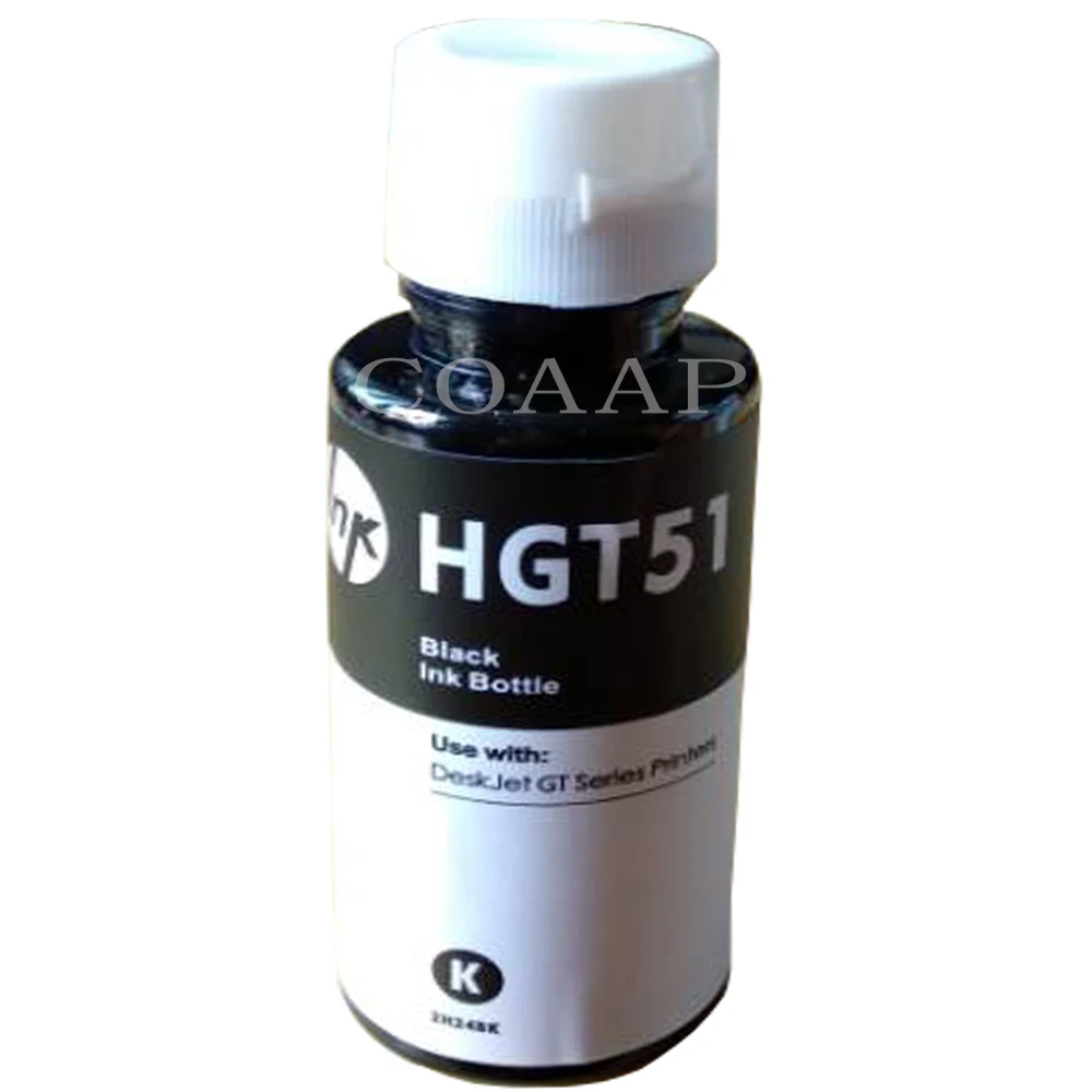 GT51 GT52 Compatible inks for hp61 hp300 hp301 hp21 hp22 hp56 hp57 hp60 hp121 hp123 hp62 hp63 Refilled ink cartridge