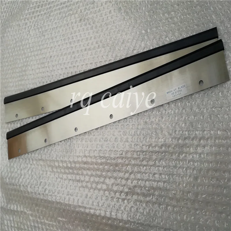 10pieces offset Printing Machine parts GTO52 Wash Up Blade 69.010.180 69.010.180F 560x60x0.5mm