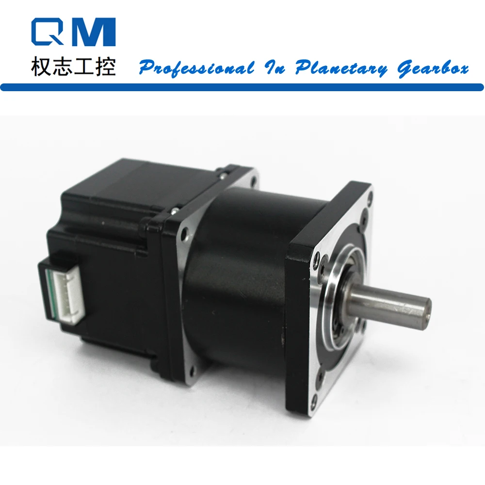 NEMA 23 Geared Stepper Motor L=42mm Planetary Gearbox Ratio 5:1 Metal Gear 15 Arcmin PS64205391