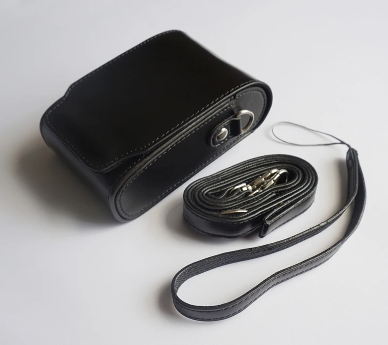 Protable Pu レザーケースカメラライカ C V-LUX20 ルクス 20 30 40 V