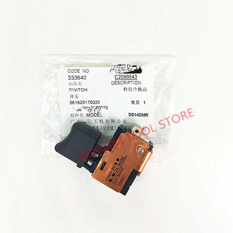 

Genuine DC-SPEED CONTROL SWITCH for 18V 333640 HITACHI HIKOKI DS14DSDL DS14DMR DS14DL DS18DSDL DS18DMR DS18DL