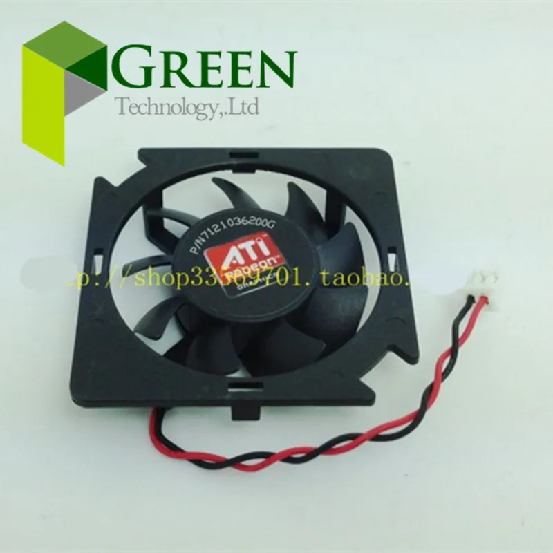 

POWER LOGIC DC12V 1.2W For ATI AMD HD5450 XFXGeforce210 Graphics Card Fan PLA04710S12M 2pin