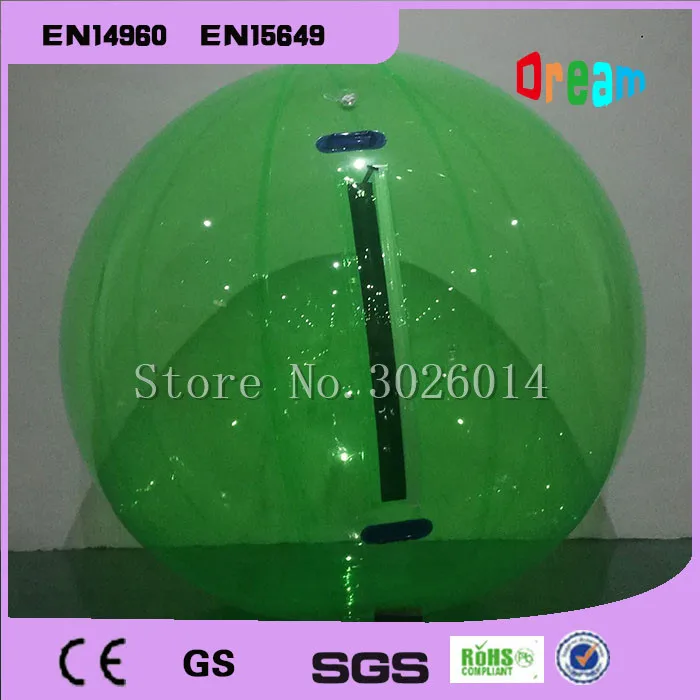 Pelotas inflables para caminar en el agua de 2m, pelota Zorb de TPU, pelota de baile, pelota rodante de agua deportiva