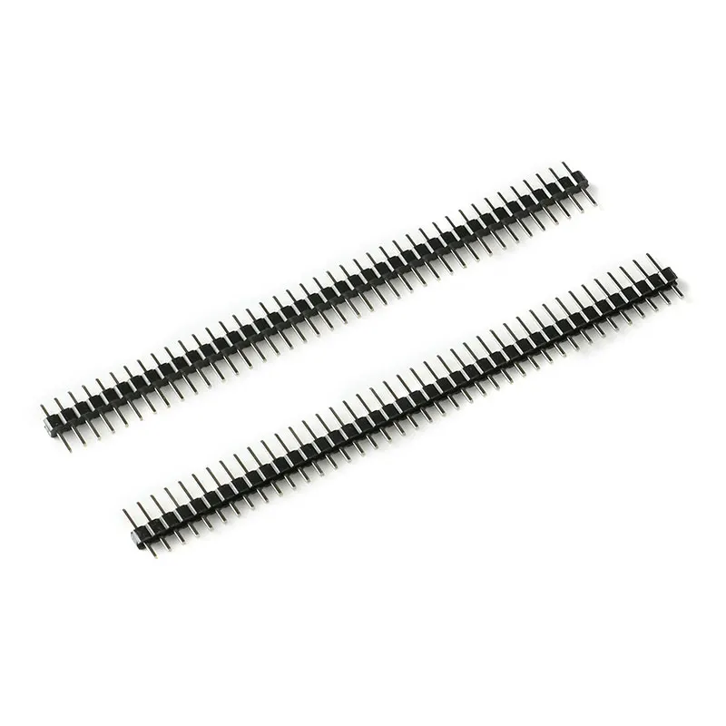 10PCS/2Pcs 2.0mm Pitch 2.0 Single / Double Row Male Pin Header 1x40P  2x40p 2.0mm male pin header copper connector