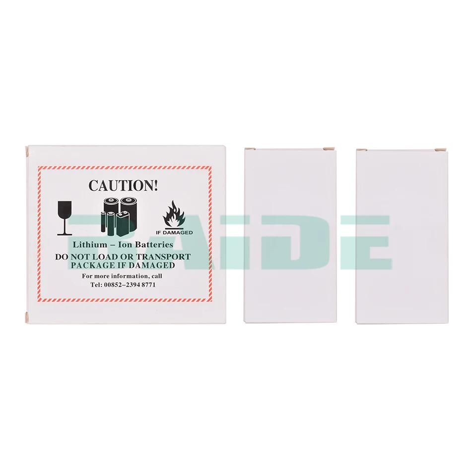 With Caution Fire 2 in 1 Battery Box for iPhone 5 6 7 Plus Paper Package Packing Packaging Case 1000set/lot