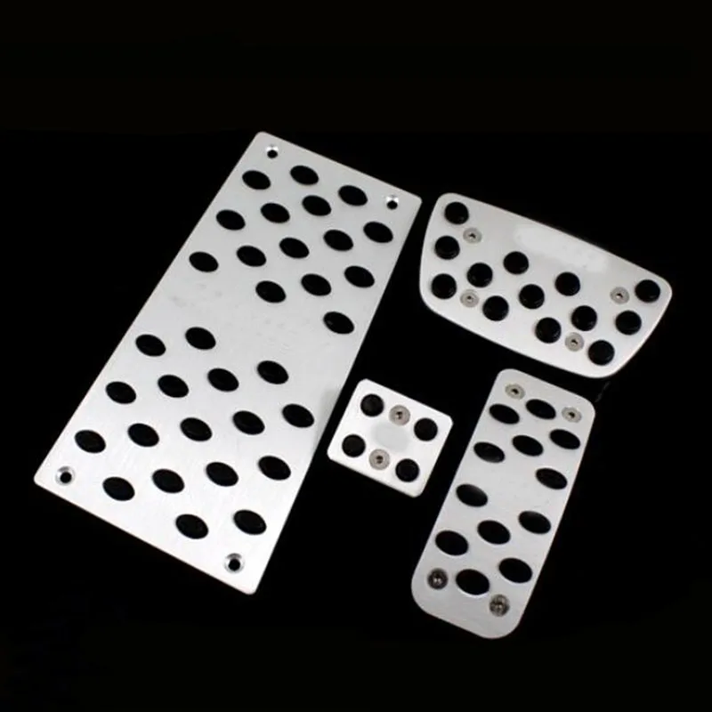 

For TOYOTA CAMRY 2006-2015 AT Aluminium Accelerator gas Brake Footrest Pedals pads Stickers Styling Plates Pad