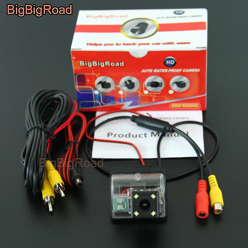 

BigBigRoad Car Rear View Reverse Backup Camera For Mazda 6 GG1 2002~2012 GG GY wagon