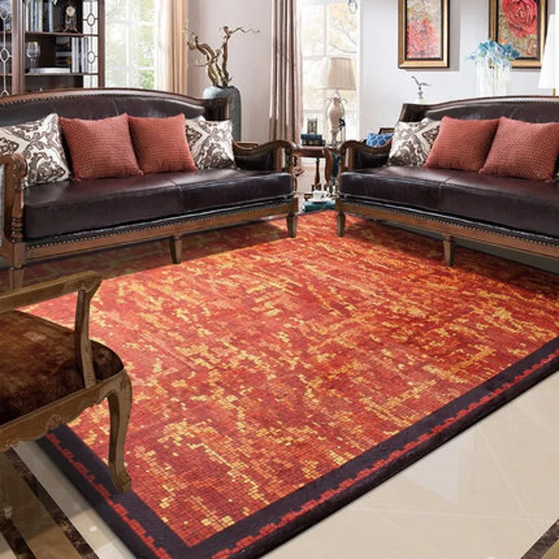 European Style Big Carpet, Landscape, Geometric, Bedroom, Sitting Room, Dining Room, Floor Mats