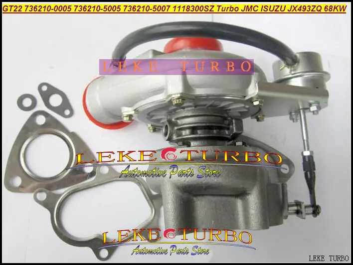 GT22 736210-5006 736210-0006 736210 5006 736210 0006 736210 1118300TAR Turbo Turbocharger For ISUZU For JMC JX493ZLQ 68KW