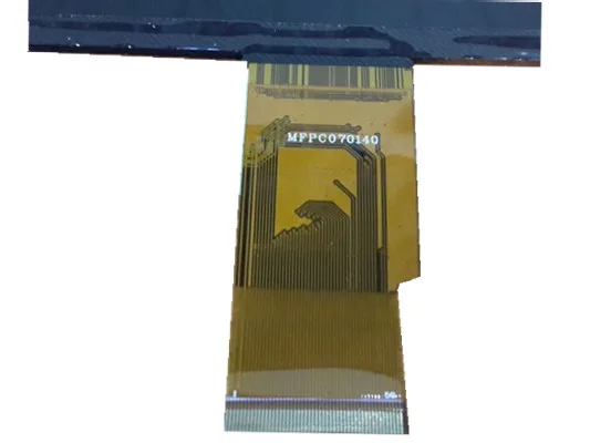 Tela lcd nova de 7 polegadas embutida, hd, com display embutido, para newman f7 dual lcd