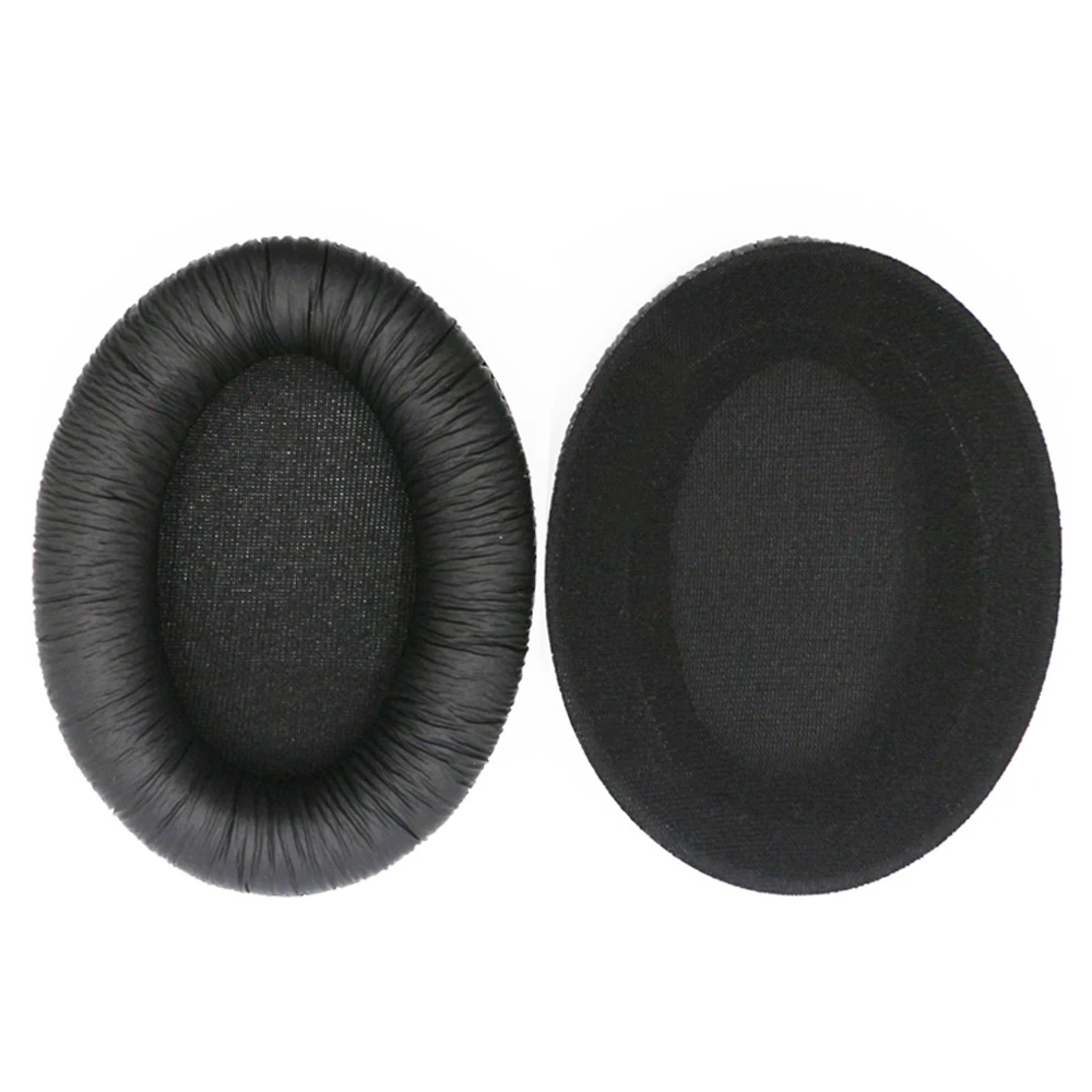 الجملة الجديدة بطانة للأذن الإسفنج المواد الجلدية استبدال وسادات الأذن لسماعة Sennheiser HD 201 HD180 أسود اللون دروبشيبينغ