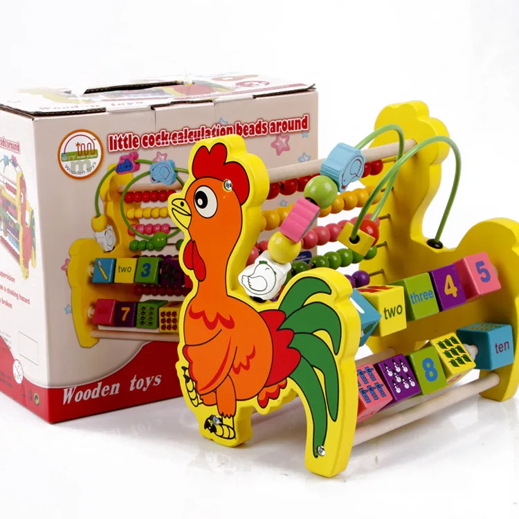 Multi-function giraffe computing frame, our wooden arithmetic, children learn to calculate bead. Children's educational toys