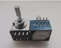 RH2702 100KAx2 A100K A50K 50KAx2 27type 8Pin 25mm Resistor Stepping Volume Control Potentiometer Enthusiast Level x 5PCS