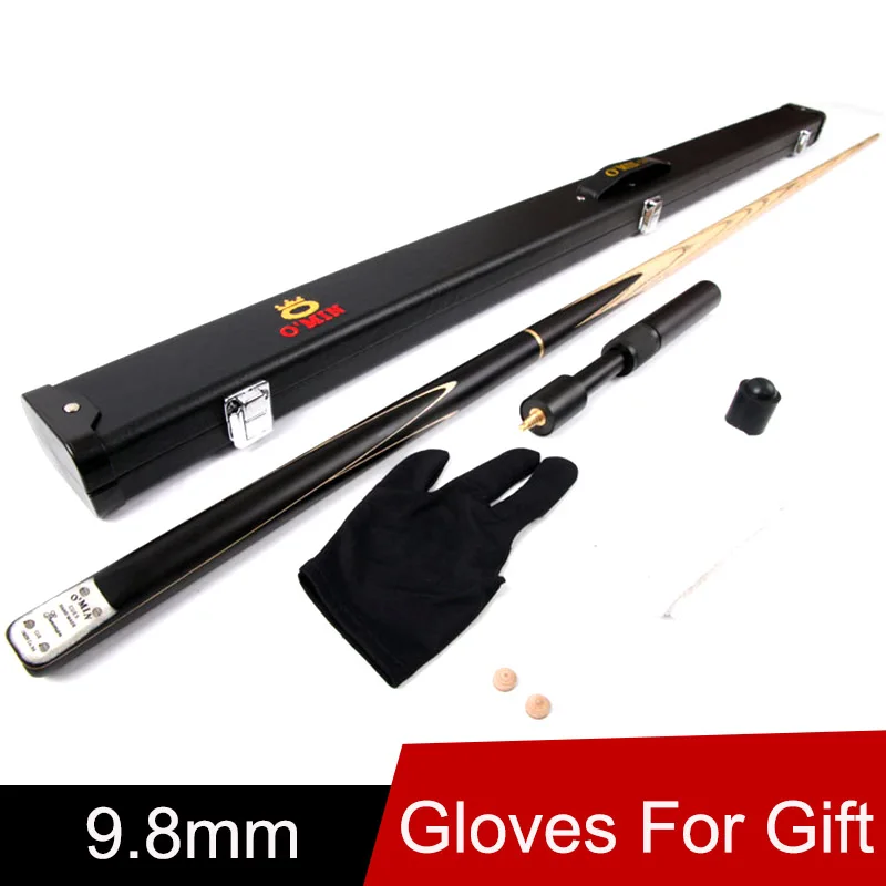 Handmade Gunman Model 3 4 Snooker Cue 9.8mm Tip Snooker Cues Case Set 2018