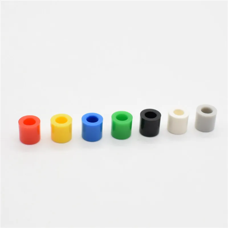 100Pcs Tactile Push Button Switch Cap 6mm Applies to 6*6 Self-locking Switch Button Cap