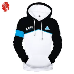 2018 Detroit Become Human Hoodies 3d Hot Game Printed Streetwear Hoodies Women/Men Detroit Casual Winter Warm hooded Sweatshirts