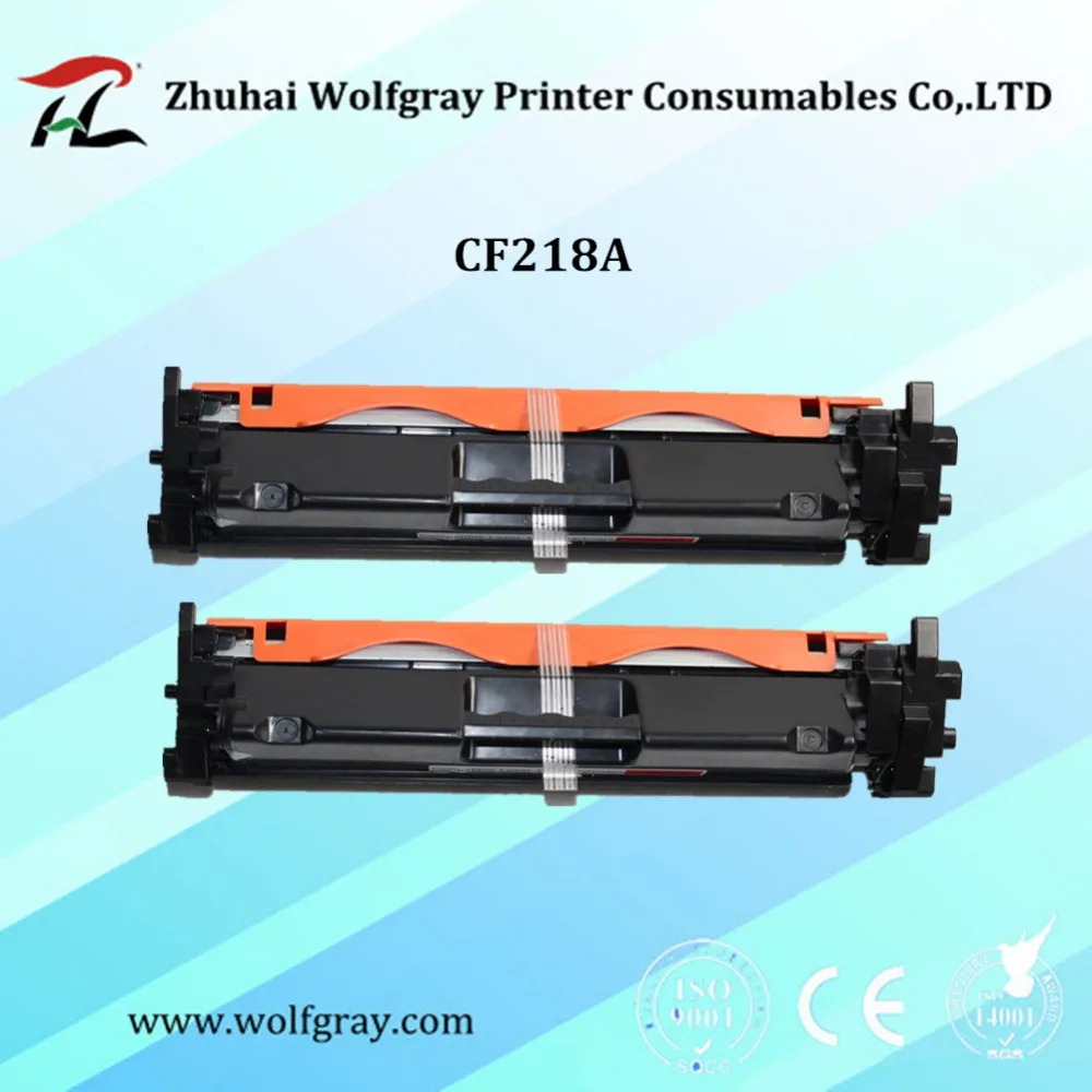 

2P Compatible toner cartridge for HP CF218A CF218 218 18A 218A LaserJet Pro M104a M104w 104 132 132a M132fn M132fp M132fw M132nw